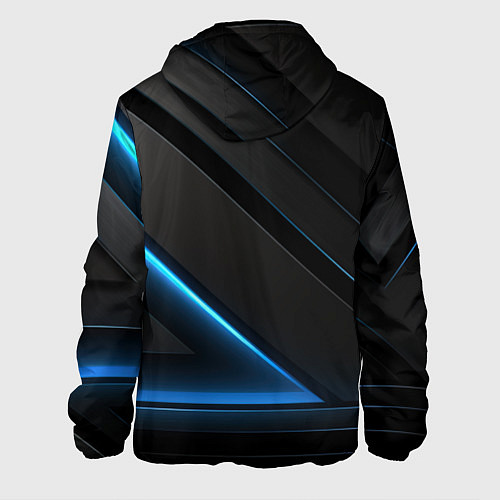 Мужская куртка Blue black neon / 3D-Черный – фото 2