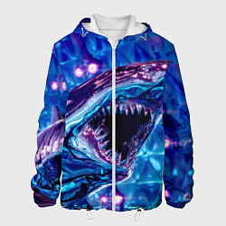 Мужская куртка Фиолетовая акула