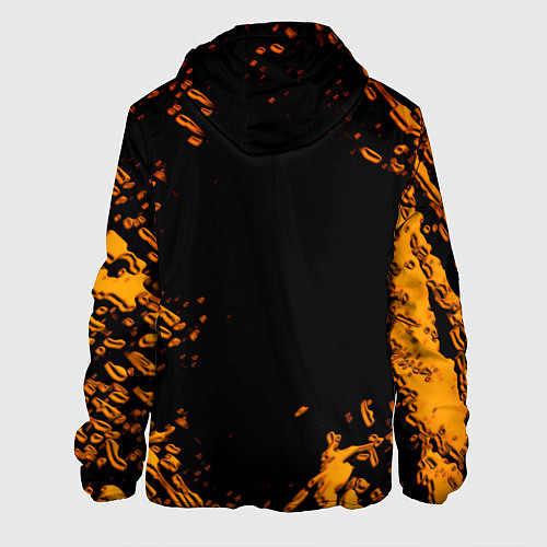 Мужская куртка Half life orange splash city 17 / 3D-Черный – фото 2