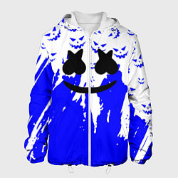 Мужская куртка Marshmello dj blue pattern music band