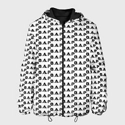 Куртка с капюшоном мужская BAP kpop steel pattern, цвет: 3D-черный