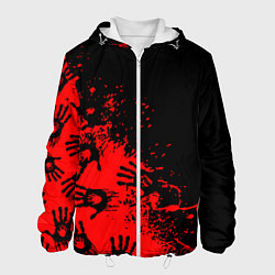 Куртка с капюшоном мужская Death Stranding game, цвет: 3D-белый