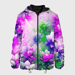 Мужская куртка Паттерн цветов
