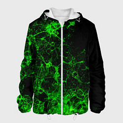 Мужская куртка Неоновый зеленый дым