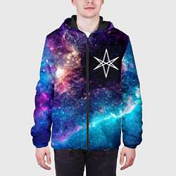 Куртка с капюшоном мужская Bring Me the Horizon space rock, цвет: 3D-черный — фото 2