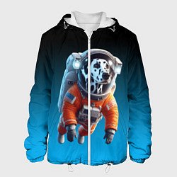 Мужская куртка Далматинец космонавт в открытом космосе
