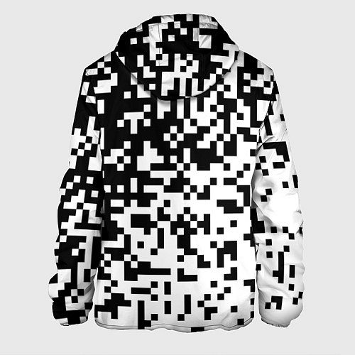 Мужская куртка Камуфляж городской / 3D-Черный – фото 2