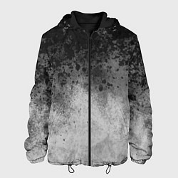 Мужская куртка Абстракция - серые чернила