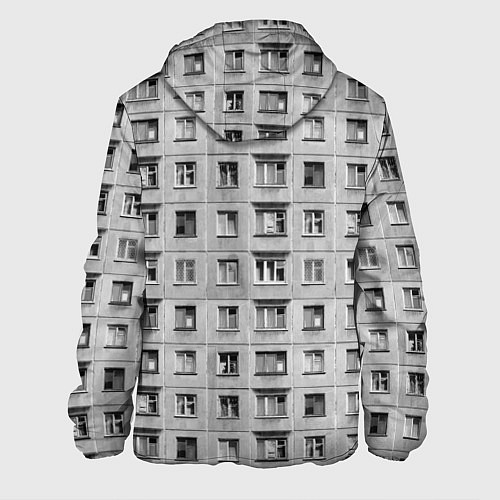 Мужская куртка Эстетика хрущёвки / 3D-Черный – фото 2