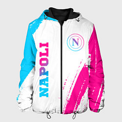 Мужская куртка Napoli neon gradient style вертикально