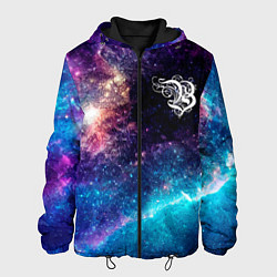Куртка с капюшоном мужская Burzum space rock, цвет: 3D-черный