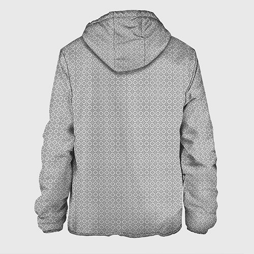 Мужская куртка Узор в стиле ар-деко / 3D-Черный – фото 2