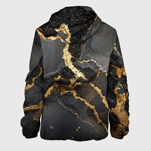 Мужская куртка Золото и черный агат / 3D-Черный – фото 2