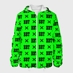 Мужская куртка BBT logo green steel
