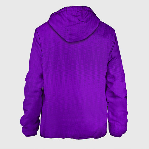 Мужская куртка Фиолетовый текстурированный / 3D-Черный – фото 2