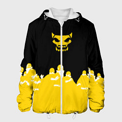 Куртка с капюшоном мужская Боевой отряд Полный провал Fighter D, цвет: 3D-белый