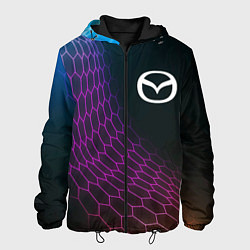 Мужская куртка Mazda neon hexagon