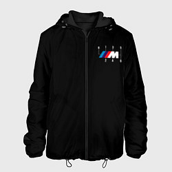 Куртка с капюшоном мужская BMW motorsport six-speed, цвет: 3D-черный