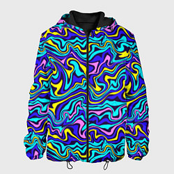 Мужская куртка Psychedelic multicolored pattern