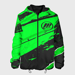 Куртка с капюшоном мужская Lifan sport green, цвет: 3D-черный