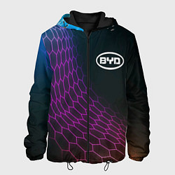 Мужская куртка BYD neon hexagon