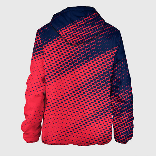 Мужская куртка Яркий абстрактный узор для спорта / 3D-Черный – фото 2