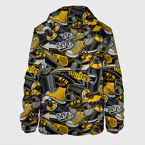 Мужская куртка Освободи себя / 3D-Черный – фото 2