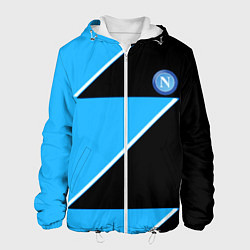 Мужская куртка Napoli fc geometry blue