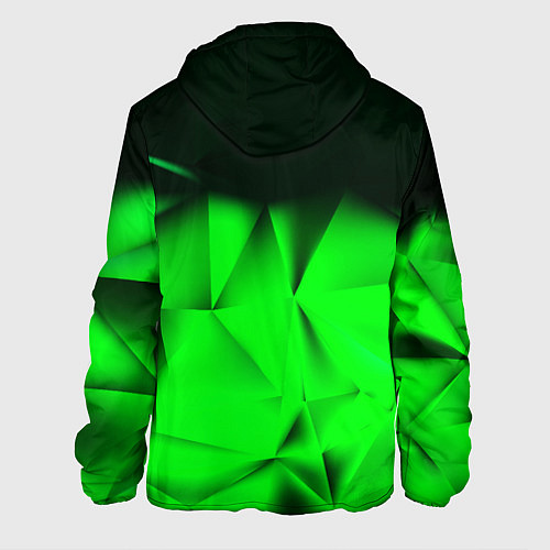 Мужская куртка Кислотная абстракция кубы / 3D-Черный – фото 2