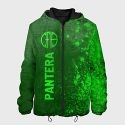 Куртка с капюшоном мужская Pantera - green gradient по-вертикали, цвет: 3D-черный