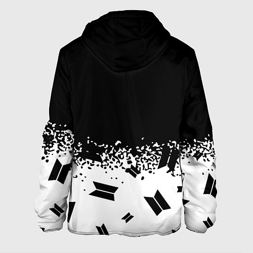 Мужская куртка Marshmello dj pattern краски / 3D-Черный – фото 2