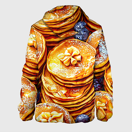 Мужская куртка Блинчики / 3D-Черный – фото 2