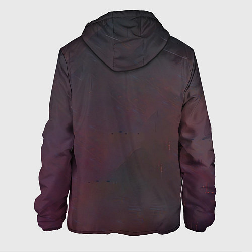 Мужская куртка Космос - человек / 3D-Черный – фото 2