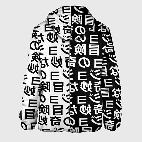 Мужская куртка Семь смертных грехов паттерн / 3D-Черный – фото 2