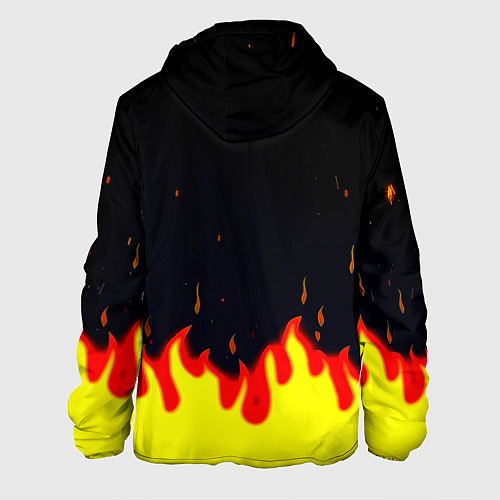 Мужская куртка BMW огненный / 3D-Черный – фото 2