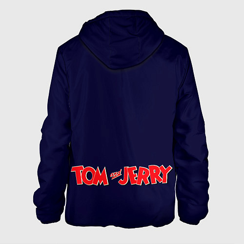 Мужская куртка Том и Джерри рок музыканты - неоновое свечение / 3D-Черный – фото 2