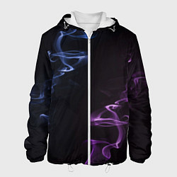 Мужская куртка Color black blue pink