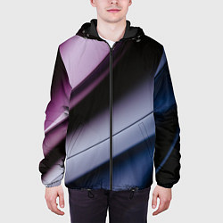Куртка с капюшоном мужская Multicoloured, цвет: 3D-черный — фото 2