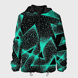 Мужская куртка The triangle is light blue
