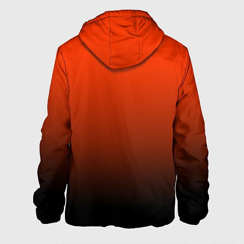 Мужская куртка Анахайм Дакс - оранжевый градиент / 3D-Черный – фото 2