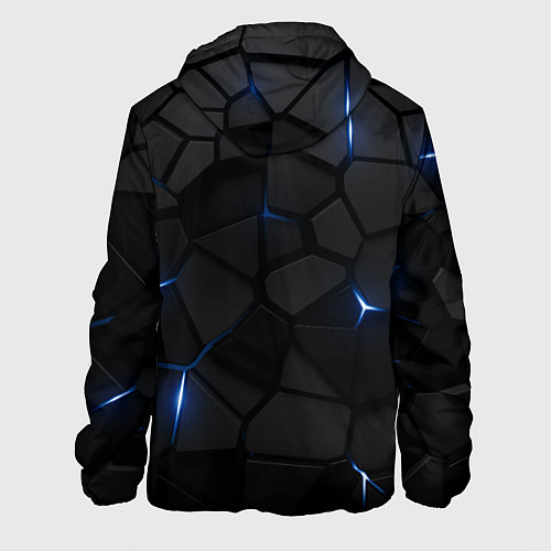 Мужская куртка Вашингтон Кэпиталз - плиты с подсветкой / 3D-Черный – фото 2