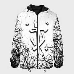 Куртка с капюшоном мужская Doom dark age, цвет: 3D-черный