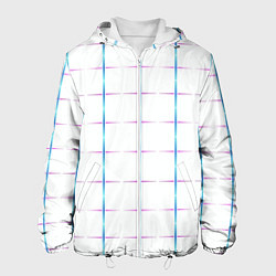 Мужская куртка Color white blue stripes