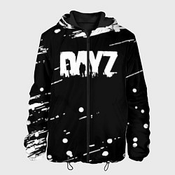 Куртка с капюшоном мужская Dayz брызги красок, цвет: 3D-черный