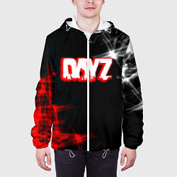 Куртка с капюшоном мужская Dayz световые краски, цвет: 3D-белый — фото 2