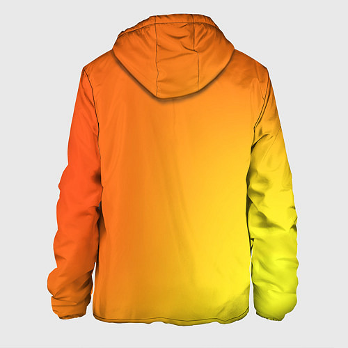 Мужская куртка Color orange red / 3D-Черный – фото 2