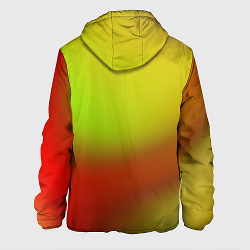 Мужская куртка Color multicolored gradient / 3D-Черный – фото 2