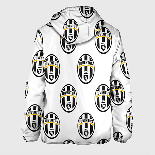 Мужская куртка Juventus Pattern / 3D-Черный – фото 2
