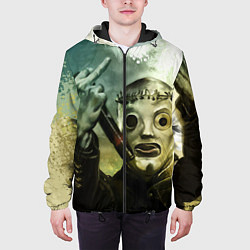 Куртка с капюшоном мужская Slipknot, цвет: 3D-черный — фото 2