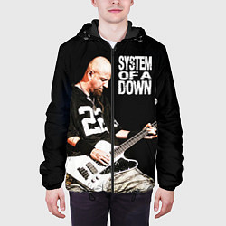 Куртка с капюшоном мужская System of a Down, цвет: 3D-черный — фото 2